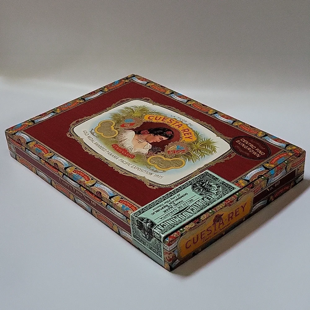 Cuesta-Rey Red Wooden Empty Cigar Craft Box
